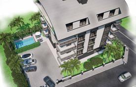Duplex apartments in a new residence with two swimming pools and a parking, close to the sea, Alanya, Turkey for $179,000