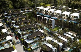 Complex of villas with gardens and swimming pools, 5 minutes from Layan Beach, Phuket, Thailand for From $522,000