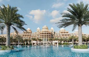 New luxury residence Raffles apartments with a spa center and a beach club, Palm Jumeirah, Dubai, UAE for From $4,833,000