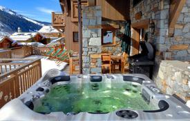 Spacious chalet with a sauna and a jacuzzi near the center of Meribel, France for 12,000 € per week