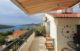 Furnished apartment with a spacious terrace, 190 meters from the sea, Bigovo, Montenegro for 280,000 €