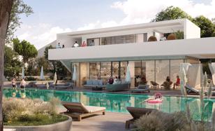 Large gated complex of villas with swimming pools at 300 meters from the beaches, Oroklini, Larnaca, Cyprus for From 724,000 €