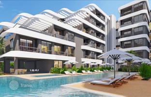 New residence with a swimming pool, a spa center and a private beach close to the airport, Alanya, Turkey for From 13,160,000 TRY