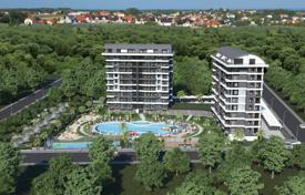 Panoramic-View Apartments in a Hotel-Concept Project in Alanya for $128,000