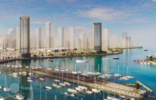 New Saria Residence with swimming pools and lounge areas close to the yacht club, Dubai Maritime City, Dubai, UAE for From $730,000