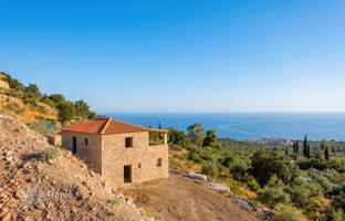 New two-storey house with a sea view in the Peloponnese, Greece for 550,000 €