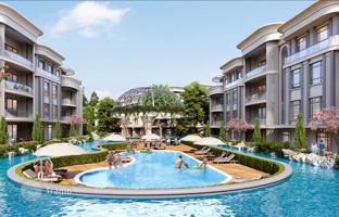 New residence with swimming pools and green areas near shopping malls and highways, Kocaeli, Turkey for From 14,093,000 TRY