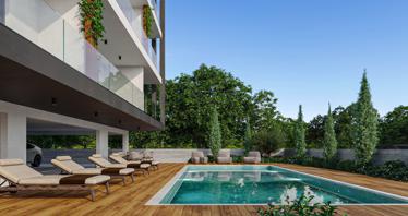 New residence with a swimming pool in a prestigious area, close to the sea and the center of Paphos, Cyprus