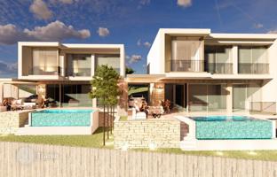 Complex of villas with swimming pools and large covered verandas, Tsada, Cyprus for From 675,000 €
