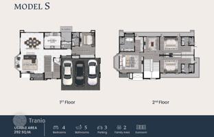 4-bedroom villa 292 m² in Pattaya for $435,000