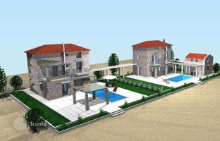 New stone villa with a pool and a guest house in Nafplio, Peloponnese, Greece for 360,000 €