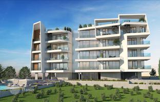 New low-rise residence with a swimming pool and gardens, Germasogeia, Cyprus for From 620,000 €