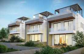 Three-level new villas with a pool, a garden, a parking and a beautiful view in Anarita, Paphos, Cyprus for $412,000