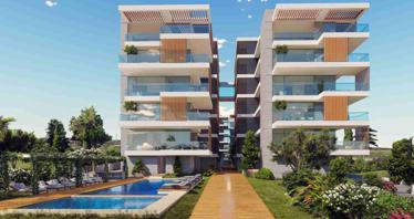 New apartment complex with swimming pools in Anavargos, Paphos, Cyprus