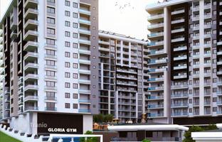 New residence with a swimming pool, a green area and lounge areas close to the airport and the coast, Istanbul, Turkey for From 13,273,000 TRY