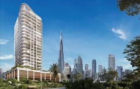 High-rise residence Vento Tower with a swimming pool and a co-working area in the center of Dubai, Business Bay, UAE for From $334,000