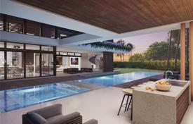 Luxury villa with a pool, a gym, a garage and a terrace, Miami, USA for $11,900,000
