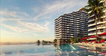 Elite beachfront residence Nikki Beach Residences with a spa center, Ras Al Khaimah, UAE