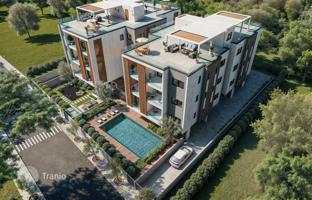 New gated residence with a swimming pool near the beach and the old town of Paphos, Geroskipou, Cyprus for From 275,000 €
