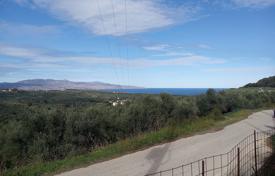 Plot of land with sea and mountain views in Chania, Crete, Greece for 105,000 €