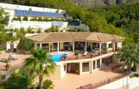 Luxury villa with sea and bay views in Altea, Alicante, Spain for 2,800,000 €