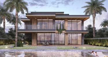 First-class villas in the new Jacob & Co. Beachfront Living complex, Ghadeer Al Tayr, Abu Dhabi, UAE