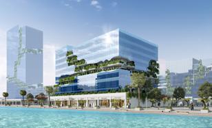 Modern residence Riviera IV with a swimming pool, green areas and a picturesque view in MBR City, Dubai, UAE for From $716,000