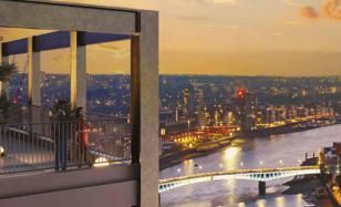 Elite residential complex on the banks of the Thames in Battersea, London, UK for From £923,000
