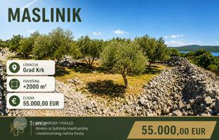 Land plot 2,087 m² in Krk for 55,000 €