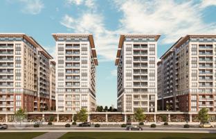 New luxury residence with a swimming pool, a green area and sports grounds in the central area of Istanbul, Turkey for From 16,046,000 TRY