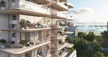 New Sunset Bay Three Complex with beaches, swimming pools and golf courses, Dubai Islands, Dubai, UAE