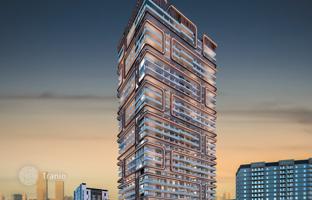 New residence Empire Lakeviews Liwan with swimming pools, a mini golf course and a co-working area in the vibrant area of Liwan, Dubai, UAE for From $225,000