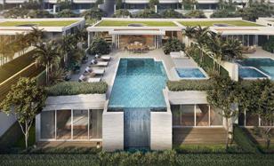 New complex of villas with swimming pools and gardens on the first sea line, Phuket, Thailand for From $7,897,000