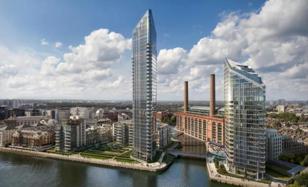 Premium apartment with a view of the Thames in a riverside residence with a swimming pool, in the prestigious district of Chelsea, London for £2,899,000