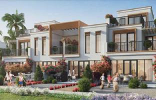 New residence Mykonos with a beach and lounge areas, Damac Lagoons, Dubai, UAE for From $687,000