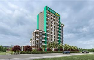 New residence with a swimming pool at 800 meters from the beach, Mersin, Turkey for From 4,094,000 TRY