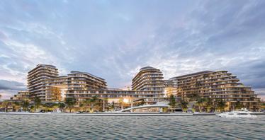 New waterfront residence with a beach club and a spa, Ras Al Khaimah, UAE