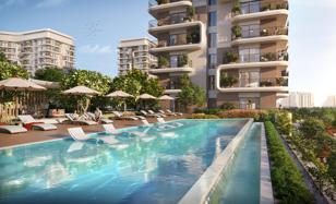 New project with swimming pools, gardens and wellness areas, Yas Island, Abu Dhabi, UAE for From $871,000