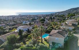 Three-level villa with a pool and beautiful sea views in Golfe-Juan, Cote d'Azur, France for 2,190,000 €