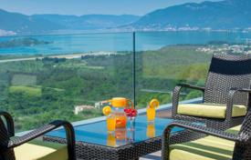 Two villas with swimming pools, panoramic sea and mountain views in Kavac, Tivat, Montenegro for 750,000 €