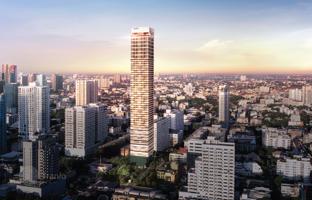 Modern residential complex near a shopping mall in Sukhumvit, Bangkok, Thailand for From $234,000