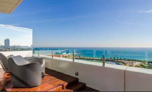 Two-bedroom penthouse with stunning sea views in Poblenou, Barcelona, Spain for 1,900,000 €
