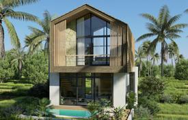 Seaside Serenity & Modern Comfort: Stylish Enclosed Living Villa with Tranquil Rice Field Views for $219,000