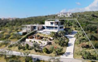 Stylish modern villa with a pool and a large plot near the beach, Messinia, Peloponnese, Greece for 1,150,000 €