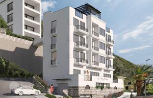 Small apartment building with a sea view, at the stage of completion of rough construction works, Petrovac, Budva Riviera, Montenegro for 850,000 €