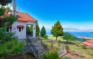 Three-storey furnished house with a garden, a vineyard, sea and mountain views, Achaia, Peloponnese, Greece for 300,000 €