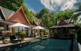 Spacious villa with a terrace, a pool and a garden in a comfortable residence, near the beach, Surin, Thailand for $2,500,000