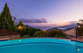 Detached villa with 2 swimming pools (indoor one and outdoor one) and stunning views of the Kalkan Bay for $1,220,000