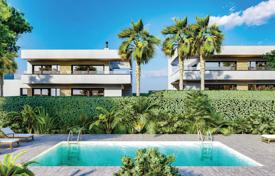 New villa with a view of the garden in a gated residence with a swimming pool, restaurants and a golf club, Tarragona, Spain for $615,000