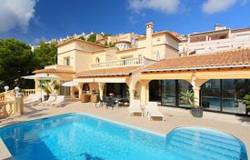 Two-level villa with stunning views of the sea, mountains and surroundings, Altea, Costa Blanca, Spain for 3,500 € per week